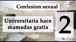 Confesión sexual: Ella mamando por vicio 2. Audio español. 8
