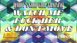 ASMR Daddy’s Denial Audio Sub Training – “Sit Down & Watch Slut” 4