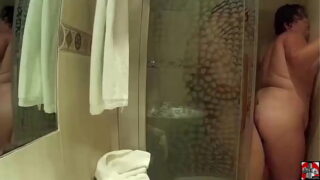He fucks her ass in the shower. Claudia Marie ctdx